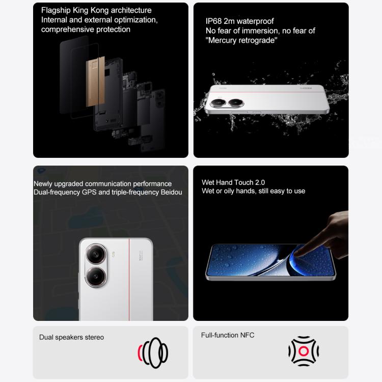 Xiaomi REDMI Turbo 4, 16GB+512GB, 6.67 inch Xiaomi HyperOS 2 Dimensity 8400-Ultra Octa Core 3.0GHz, NFC, Network: 5G