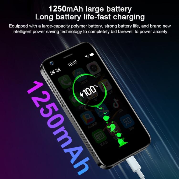 SOYES XS12, 3GB+32GB, 3.0 inch Android 9.0 MTK6737M Quad Core up to 1.1GHz, Bluetooth, WiFi, FM, Network: 4G, Dual SIM