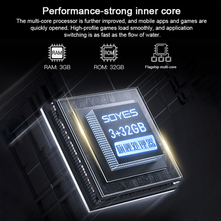 SOYES XS12, 3GB+32GB, 3.0 inch Android 9.0 MTK6737M Quad Core up to 1.1GHz, Bluetooth, WiFi, FM, Network: 4G, Dual SIM
