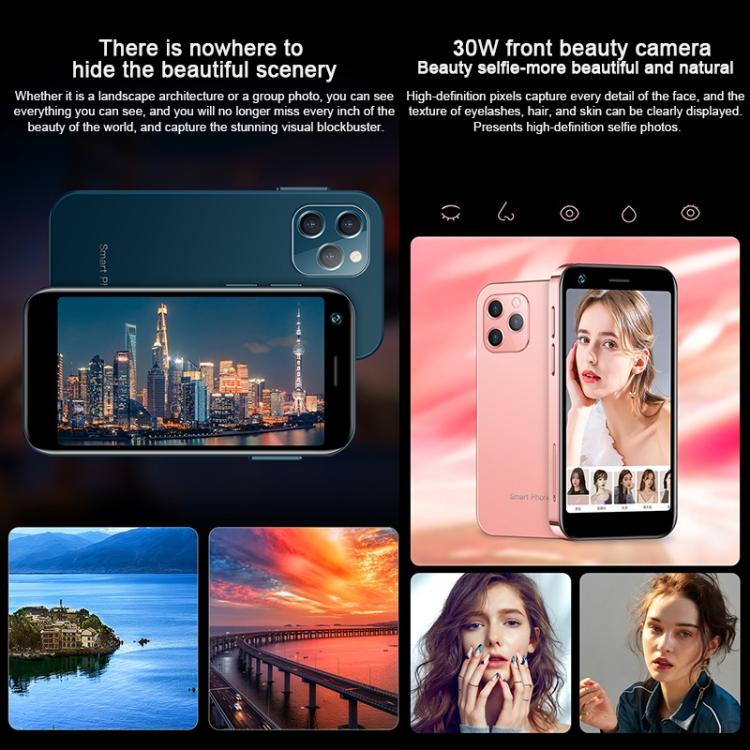 SOYES XS12, 3GB+32GB, 3.0 inch Android 9.0 MTK6737M Quad Core up to 1.1GHz, Bluetooth, WiFi, FM, Network: 4G, Dual SIM