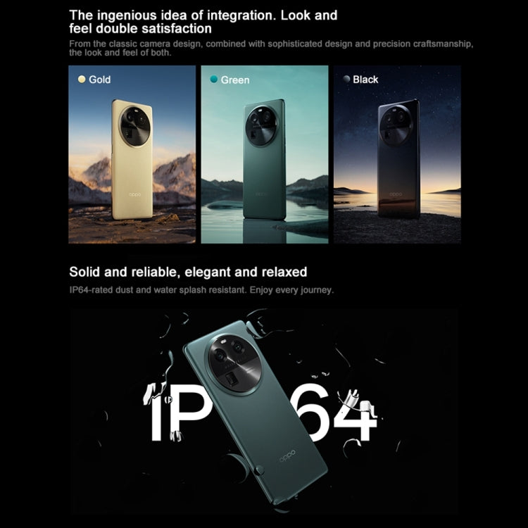 Triple Rear Cameras, 6.74 inch ColorOS 13.1 Dimensity 9200 Octa Core up to 3.05GHz, Network: 5G, Support Google Play