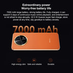 Dual Back Cameras, Side Fingerprint Identification, 7000mAh Battery, 6.95 inch HarmonyOS 3.0 Qualcomm Snapdragon 680 Octa Core 2.4GHz, Network: 4G, OTG, NFC, Not Support Google Play