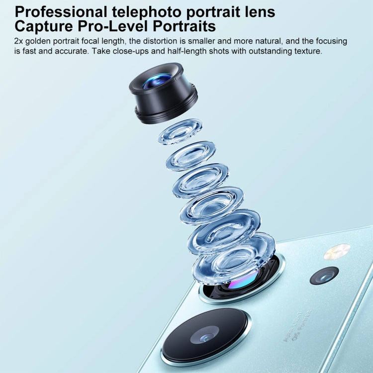 Triple Back Cameras, Srceen Fingerprint Identification, 4600mAh Battery, 6.78 inch Android 13 OriginOS 3 Dimensity 8200 Octa Core up to 3.1GHz, OTG, NFC, Network: 5G