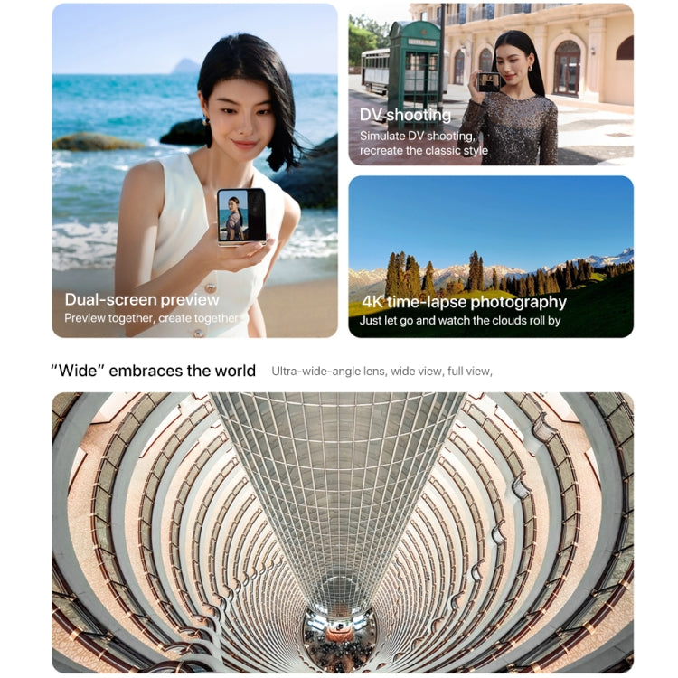 Honor Magic V Flip, 12GB+256GB, 6.8 inch + 4.0 inch Screen MagicOS 8.0 Snapdragon 8+ Gen 1 Octa Core, Network: 5G, NFC, OTG