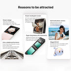 Honor Magic V Flip, 12GB+256GB, 6.8 inch + 4.0 inch Screen MagicOS 8.0 Snapdragon 8+ Gen 1 Octa Core, Network: 5G, NFC, OTG