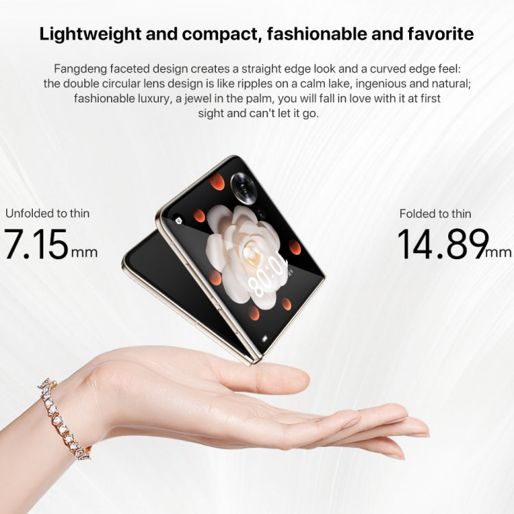 Honor Magic V Flip, 12GB+256GB, 6.8 inch + 4.0 inch Screen MagicOS 8.0 Snapdragon 8+ Gen 1 Octa Core, Network: 5G, NFC, OTG