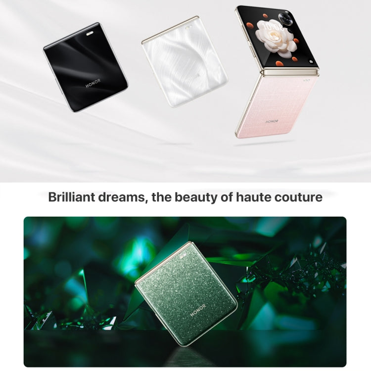 Honor Magic V Flip, 12GB+256GB, 6.8 inch + 4.0 inch Screen MagicOS 8.0 Snapdragon 8+ Gen 1 Octa Core, Network: 5G, NFC, OTG