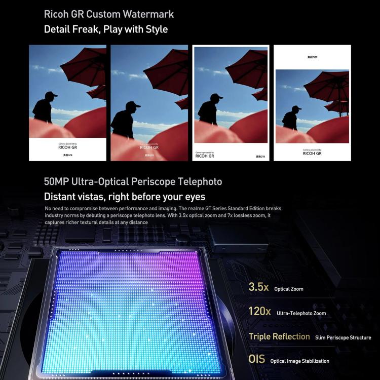Realme GT8, 16GB+256GB, 6.79 inch Realme UI 7.0 Android 16 Snapdragon 8 Elite Octa Core, NFC, OTG, Network: 5G