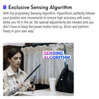 Hyperdrum Somatosensory Virtual Drum Kit Smart Portable Musical Instrument