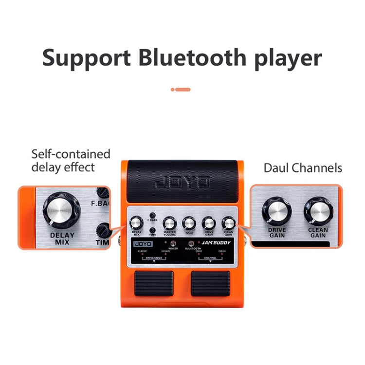 JOYO JAM BUDDY Bluetooth 4.0 Dual Channel with Effector Charging Guitar Small Speaker
