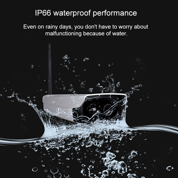 VESAFE VS-Y3 Outdoor HD 1080P Solar Power Security IP Camera, Support Motion Detection & PIR Wake up, IP66 Waterproof