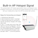 YS-Y4 1080P HD Solar Wifi Battery Camera, Support Motion Detection & Infrared Night Vision & SD Card(Max 32GB)