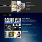 TV-637H2/IP POE H.264++ 2MP(1080P)POE IP Camera Video Surveillance Cameras