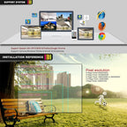 TV-657H2/IP MF POE 2MP(1080P) Manual Focus 4 X Zoom 2.8-12MM Lens POE IP Camera Video Surveillance