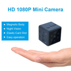 MD25 1080P Wearable Smart HD Camera Wireless Sport Camera, Support Infrared Night Vision / Motion Detection / TF Card