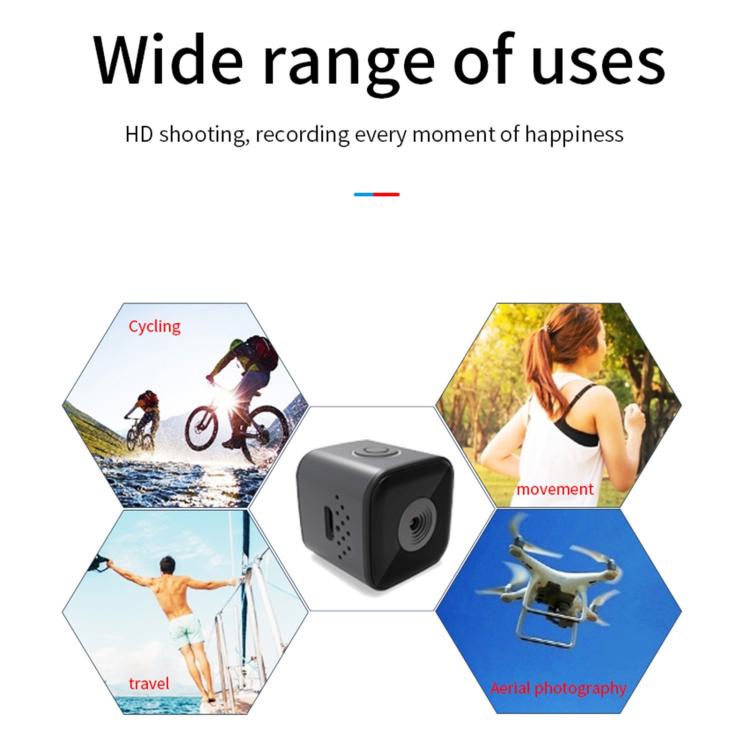 SQ28 1080P Mini Waterproof HD Smart Camera, Support Night Vision