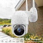 Tuya QX45 1080P Full HD IP65 Waterproof 2.4G Wireless IP Camera, Support Motion Detection & Two-way Audio & Night Vision & TF Card, AU Plug