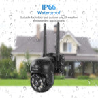 ESCAM WNK618 3.0 Million Pixels 8-channel Wireless Dome Camera HD NVR Security System, Support Motion Detection & Two-way Audio & Full-color Night Vision & TF Card, EU Plug