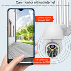 AL-63 2.0 Million Pixels 1080P HD WiFi IP Camera, Support Night Vision & Motion Detection & Two-way Intercom & TF Card, AU Plug