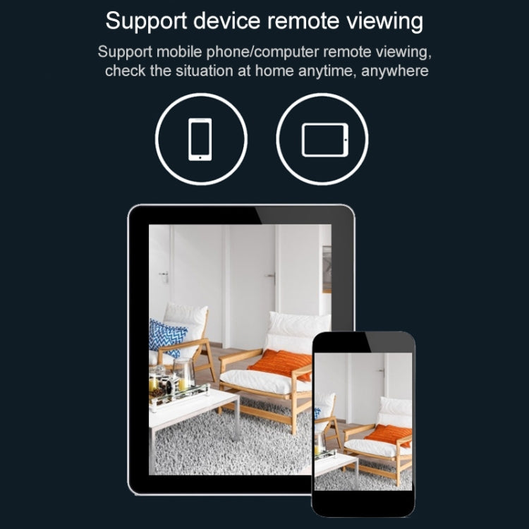 AL-63 2.0 Million Pixels 1080P HD WiFi IP Camera, Support Night Vision & Motion Detection & Two-way Intercom & TF Card, AU Plug