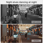 Q4 2.0 Million Pixels 1080P HD Wireless IP Camera, Support Motion Detection & Two-way Audio & Infrared Night Vision & TF Card, US Plug