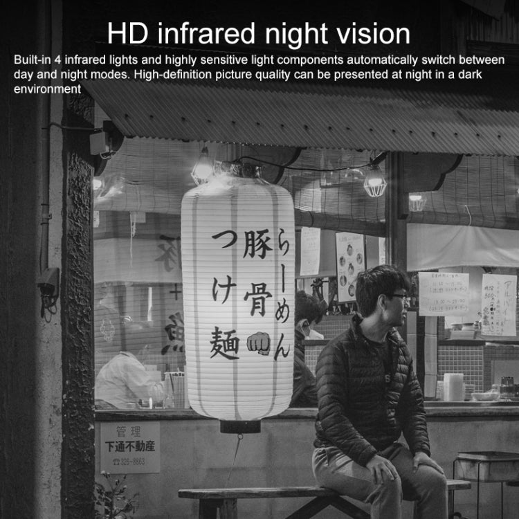 Q8 1080P HD Wireless IP Camera, Support Motion Detection & Infrared Night Vision & TF Card, AU Plug