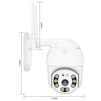 QX21 1080P HD WiFi IP Camera, Support Night Vision & Motion Detection & Two Way Audio & TF Card, AU Plug