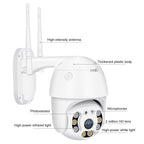 QX21 1080P HD WiFi IP Camera, Support Night Vision & Motion Detection & Two Way Audio & TF Card, AU Plug