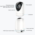 YT47 HD Wireless Indoor Network Shaking Head Camera, Support Motion Detection & Infrared Night Vision & Micro SD Card, AU Plug