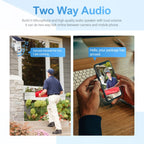 ESCAM QF480 EU Version HD 1080P IP66 Waterproof 4G Solar Panel PT IP Camera with Battery, Support Night Vision / Motion Detection / TF Card / Two Way Audio