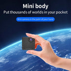 W18 1080P HD WiFi Smart Mini Security Camera, Support 155 Degrees Wide Angle & Motion Detection & Infrared Night Vision & TF Card