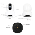 163Eye X3-UJ36 Smart Rotatable P2P Network HD Video Camera