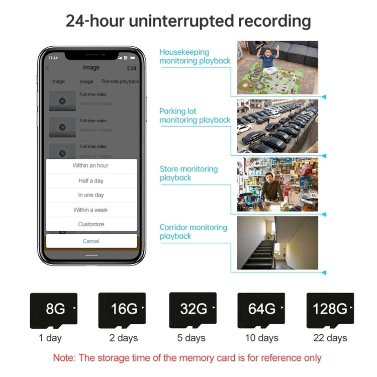 Q16 Mini WiFi Wireless Network Action Camera Wide-angle Recorder with Night Vision and Motion Detection
