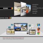 533H2 / IP 3.6mm 2MP Lens Full HD 1080P Indoor Security Dome Surveillance Camera with 20 Meter Night Vision Function