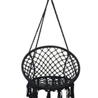 Indoor Single Cotton Rope Woven Swing Chair