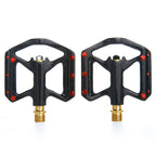 1 Pair B251C Road Bike Carbon Fiber + Titanium Axle Pedals