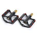 1 Pair B251C Road Bike Carbon Fiber + Titanium Axle Pedals