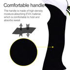 KODENOR Outdoor Mountaineering Portable Foldable Carbon Fibre Straight Handle Alpenstocks Trekking Poles, Length : 63-135CM