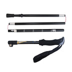 Aotu AT7558 125cm Aluminum Alloy Outdoor Camping Folding Corky Trekking Poles EVA Handle Alpenstock