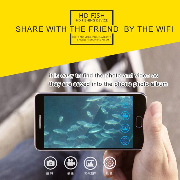 X5 Portable Wifi Visible Fishing Device Fishfinder