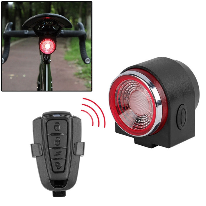 Antusi A8 Portable Rechargeable Rear Light Wireless Theft Alarm