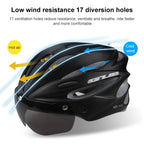 GUB K80 Plus Bike Helmet With Visor And Goggles