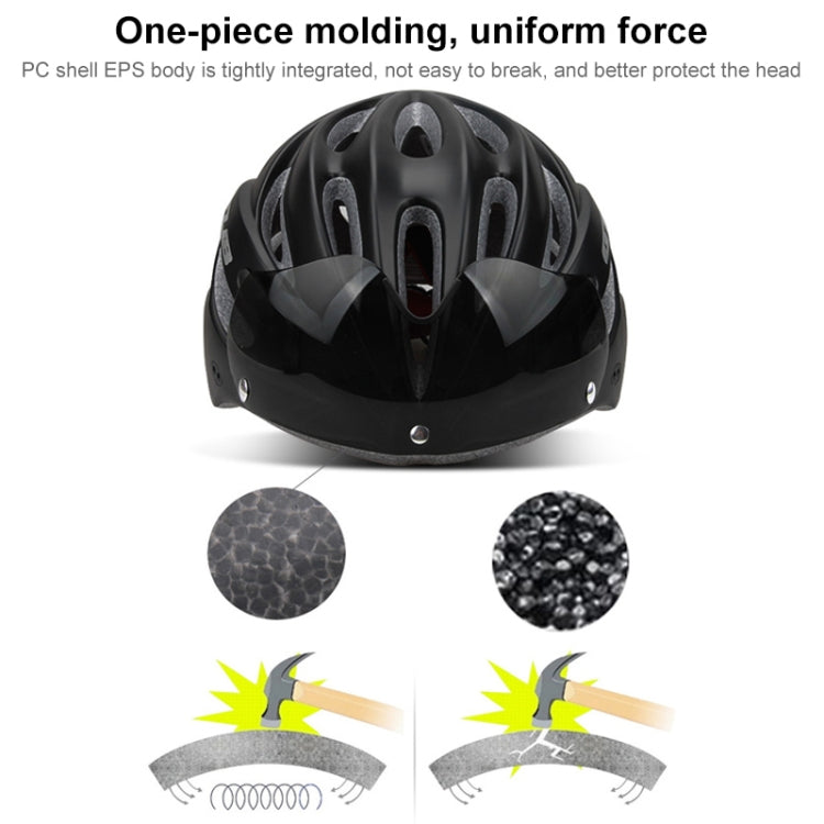 GUB K80 Plus Bike Helmet With Visor And Goggles