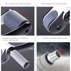 Folding Abdominal Roller Round Home Office Mute Fitness Equipment Sports for Man / Woman