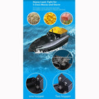 D13C Multi-function Double Warehouse Remote Control Nesting Ship Fishing Bait Boat