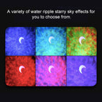 3 in 1 Bluetooth Music Starry Sky Projection Night Light with Remote Control