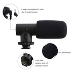 PULUZ 3.5mm Audio Stereo Recording Vlogging Professional Interview Microphone for DSLR & DV Camcorder, Smartphones
