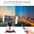 PULUZ Electronic 360 Degree Rotation Panoramic Head with Remote Controller for Smartphones, GoPro Action Cameras