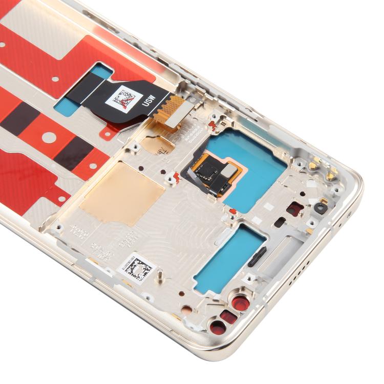 For Honor Magic4 Pro Original LCD Screen Digitizer Full Assembly with Frame, Supporting Fingerprint Identification