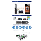 BC-06 Bluetooth Car Kit FM Transmitter Car MP3 Player with LED Display 2 USB Charger & Handsfree Function